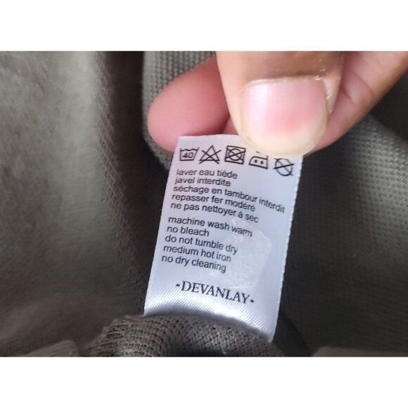 Lacoste 5191L Short Sleeve Polo Shirt‎ Brown Mens Sz 7 US Sz XXL Preppy Designer - Picture 7 of 8